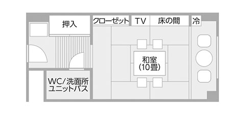 房间布局图|滨名湖美爵温泉度假酒店【官方】