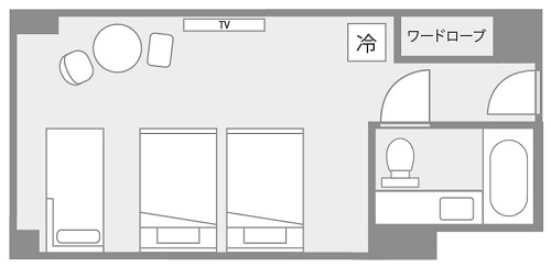 房间布局图|滨名湖美爵温泉度假酒店【官方】