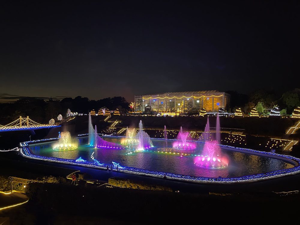 [Hamamatsu Flower Park] Flower Illumination